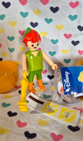 Playmobil XL Peter Pan Huevo Kinder Disney