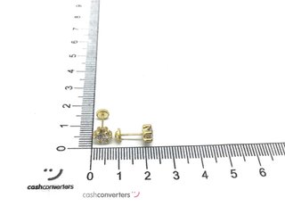 pendientes oro 18k con piedra