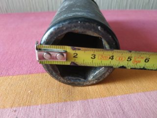 Llave de impacto larga con adaptador