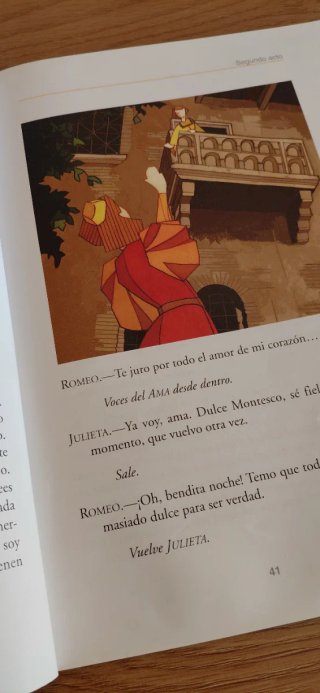 Romeo y Julieta.  Libro juvenil.