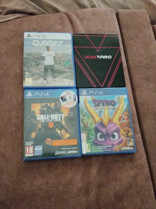 Lote 3 Juegos: EA FC 27, Black Ops 4 y Spyro