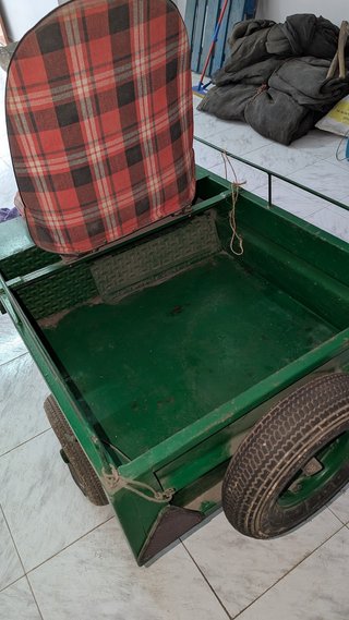 Remolque Motocultor + Ruedas Agrícola