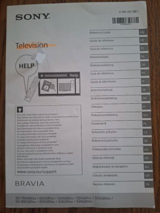 Sony Bravia 43 4K Android TV KD-43XG8096 + soporte