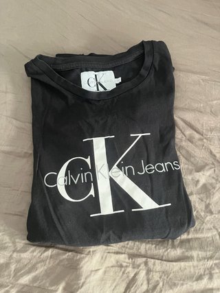 Camiseta Calvin Klein Negra Talla XS