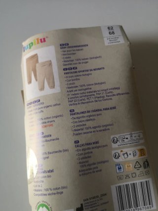 Conjunto Bebé Lupilu 3 Bodys y 2 Pantalones