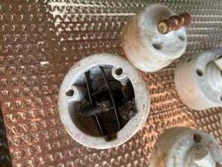 Interruptor antiguo cerámica, leer descripcion