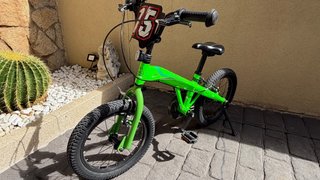 Bicicleta Infantil Monty 16 Verde modelo 103
