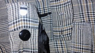 Pantalón de cuadros Zara