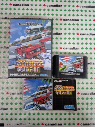 Turbo Outrun Mega Drive