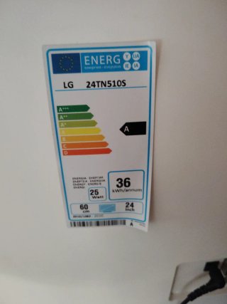 TV LG 24 TN 510 S-W Blanca