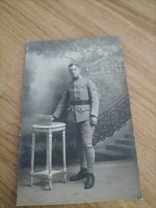 Foto militar soldado 1921