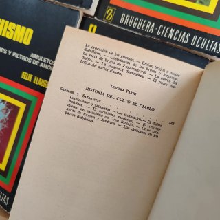 Lote 15 Libros Colección Bruguera Ciencias Ocultas
