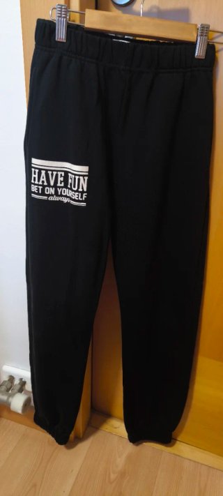 Pantalón de chándal negro XS