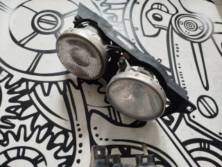 BMW E34 faros y calandra