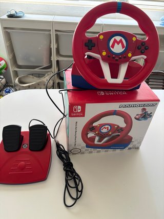 Volante Mario Kart Nintendo Switch con Caja