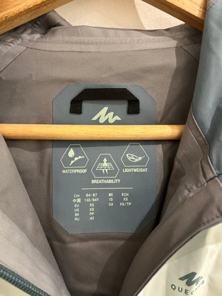 Chaqueta Impermeable Quechua Mujer Talla XS