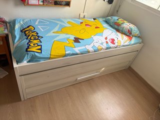 Cama nido con cajón inferior