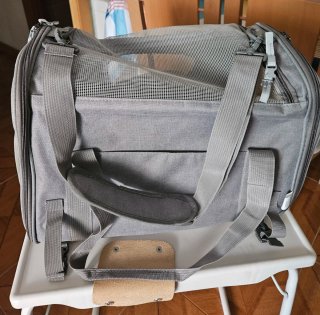 Transportín para gato o perro pequeño