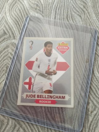 Cromo bellingham extra sticker plata