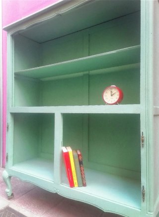 Mueble estantería VERDE MENTA