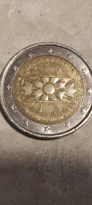 Moneda 2€ Francia 2018 Le Bleuet de France