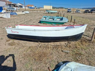 Barca de pesca en Malgrat de Mar
