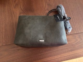 Bolso Bandolera verde militar texturizado