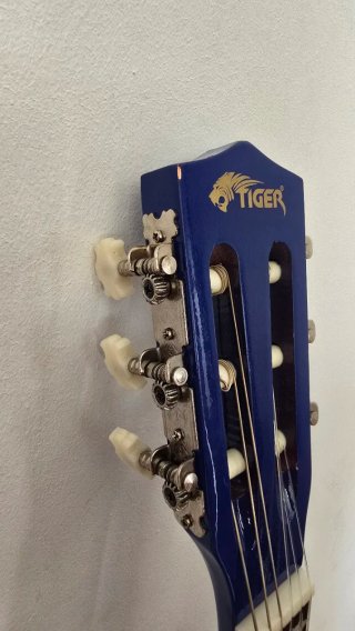 Guitarra Clásica Tiger Azul
