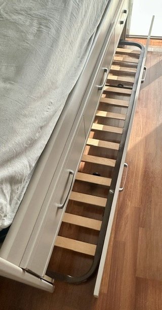 Mueble Nido con dos Camas y Tres Cajones