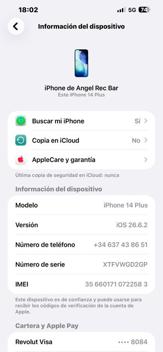 iPhone 14 Plus come nuovo