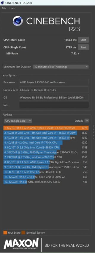 CPU Ryzen 5 7500F + Placa Base ASUS TUF B650M-PLUS