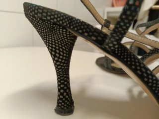 Sandalias Negras Neith Talla 38