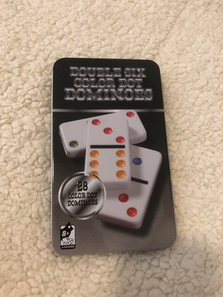 Juego de Dominó Double Six Color Dot