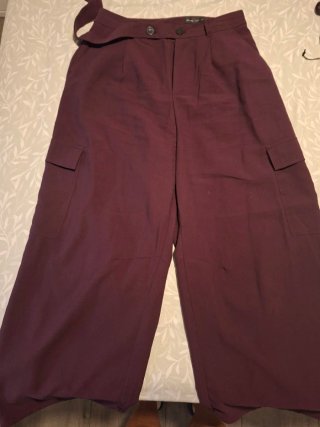 Pantalón Ancho Morado Lefties