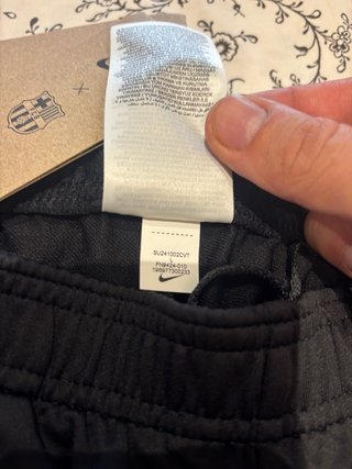 Pantalón Largo FC Barcelona Nike Negro