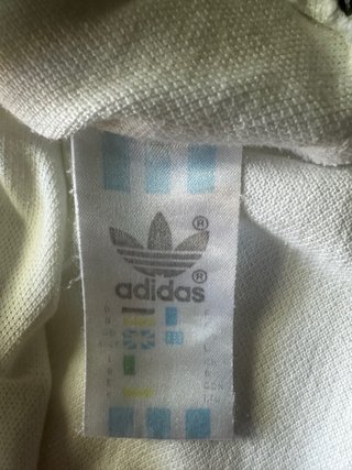 Polo Adidas Originals Vintage Blanco