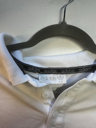 Polo Adidas Originals Vintage Blanco
