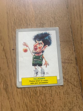 Cromo Villacampa Montigala Baloncesto