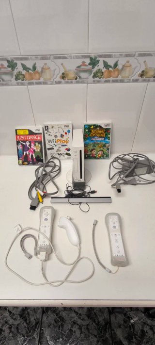 Consola Nintendo Wii Blanca