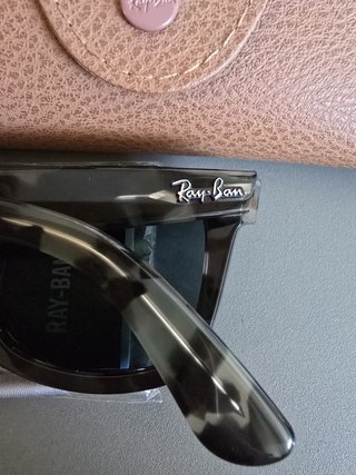 Gafas de sol Ray-Ban Wayfarer RB2140 negro y gris