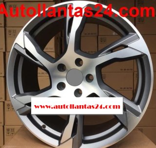 Juego de 4 llantas para volvo nuvolar gris r497966