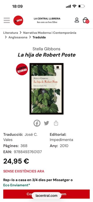 La hija de Robert Poste