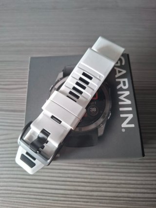 Correa Garmin Fenix 8 51mm Blanca