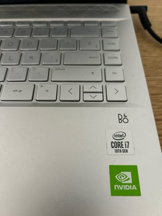 HP Pavilion portátil plata ( para repuesto )