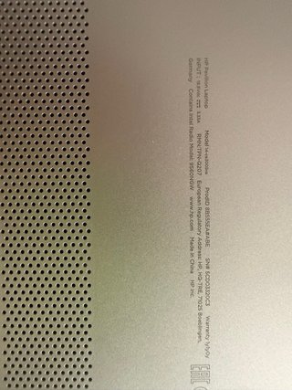 HP Pavilion portátil plata ( para repuesto )