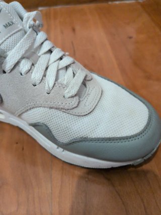Zapatillas Nike Air Max grises y verdes