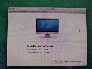 Imac 21” I5 2700 - 8 Gb Ram