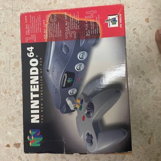Nintendo 64 PAL, Caja Original, Corchos, Mario 64