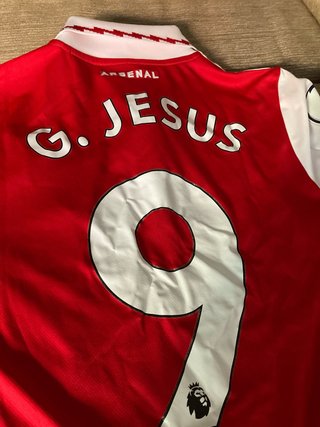 Camiseta Arsenal G. Jesus Talla XS