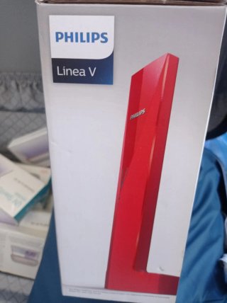 Philips Linea V Teléfono Rojo